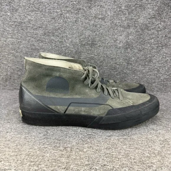 ✅Men’s 14 Sorel Grit Sneaker Chukka Alpine Tundra Sneaker Black Grey Waterproof - Picture 7 of 9